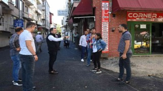 Hüseyin Pehlivan Caddesi ve çevresindeki çalışmalarda sona gelindi