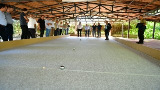 Huzurevine Bocce sahası