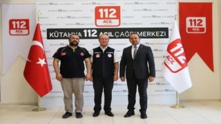 İl Sağlık Müdürü Şenkuldan, 112 Acil Çağrı Merkezine ziyaret