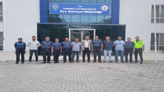 İlçe Emniyet Müdürü Dr. Ali Özgan veda etti