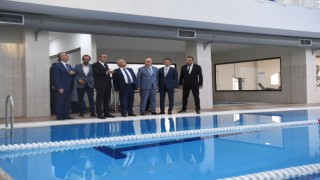 İlçeye yarı olimpik yüzme havuzu yapıldı