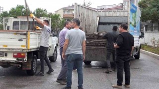 İnşaattan demir iskele çalan şüpheli yakalandı