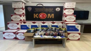 İskenderunda 440 bin adet makaron ele geçirildi