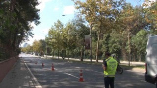 İstanbulda dron ile trafik denetimi gerçekleştirildi