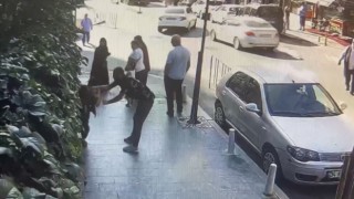 İstanbulda kadına yumruklu dayak, polis darpçı kocayı anında yakaladı