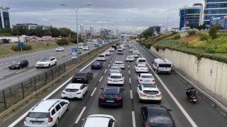 İstanbulda yağmur trafiği: Yoğunluk yüzde 67