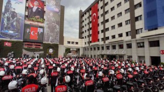 İstanbulda yunus polislere 180 yeni motosiklet teslim edildi