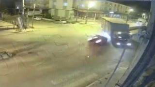 İYİ Partili Gençlik Kolları Başkanının karıştığı feci kaza kamerada