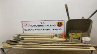 İzinsiz kazı yapan 3 kişi suçüstü yakalandı