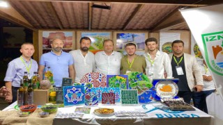 İzmir Fuarında İznik rüzgarı esti