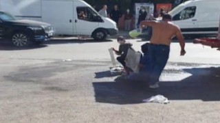 İzmirde korku dolu anlar, benzin döküp çocuklarını yakmaya kalkıştı