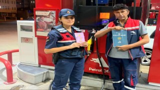 Jandarmadan erkeklere “Kadına El Kal-Ka-Maz!” farkındalığı