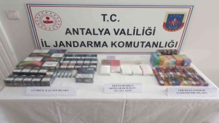 Jandarmadan kaçak sigara operasyonu