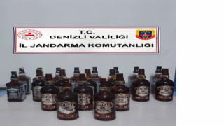 Jandarmadan sahte bandrollü alkol operasyonu