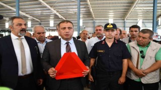 Jandarmanın ‘Reflektör Tak Görünür Ol Kampanyası Sökede devam ediyor