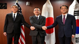 Japonya, ABD ve Güney Koreden üçlü Kuzey Kore zirvesi