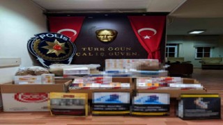 Kaçak tütün ve makaron dağıtan 3 kişi gözaltına alındı