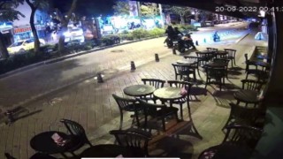 Kadıköyde hırsızlar 10 saniyede 250 bin TL değerinde motosiklet çaldı