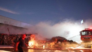 Kahramanmaraşta fabrika yangını