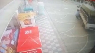 Kamyoneti durdurmak için seferber oldular