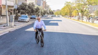 Karacabeyde asfaltlama işlemleri sürüyor