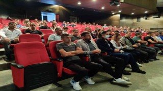 Karsta güvenlik görevlilerine yönelik eğitim verildi