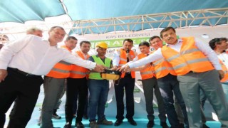Kaş Belediyesi Katı Atık Tesisinin temeli törenle atıldı