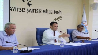 Kaş Belediyesinin Eylül ayı meclis toplantısı yapıldı