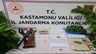 Kastamonuda jandarma ekiplerinden uyuşturucu operasyonu: 1 tutuklama