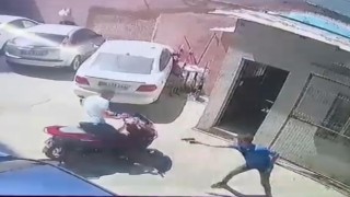 Katilini terlikle kovaladı