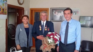 Kaymakam Topsakaloğlu, gazi ve şehit yakınlarıyla bir araya geldi