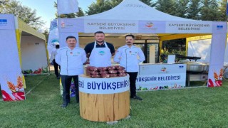 Kayseri Büyükşehir, Gastroantep Festivalinde büyük ilgi gördü
