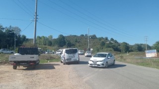 Kazada araçlar birbirinin üstüne çıktı