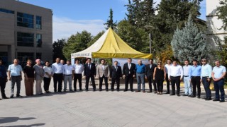 Kilis Denetimli Serbestlik Müdürlüğünde Ebru Sanatı sergisi