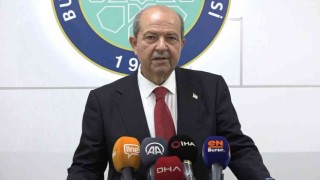 KKTC Cumhurbaşkanı Tatardan Bakan Çavuşoğluna teşekkür