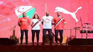 KKTC Milli Futbol Takımının formaları tanıtıldı