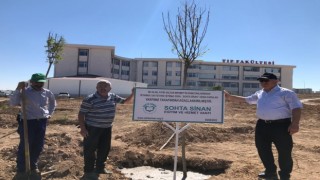 KMÜ‘de peyzaj çalışmaları devam ediyor