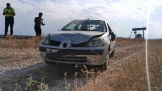 Kontrolden çıkan otomobil şarampole devrildi: 1 yaralı