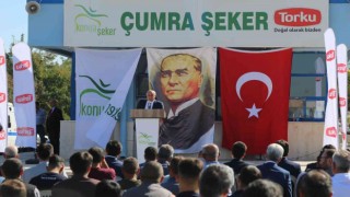 Konya Şekerin pancar alım kampanyası dualarla açıldı