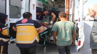 Konyada balkondan düşen 16 aylık bebek yaralandı