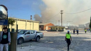 Konyada şeker fabrikasındaki yangın söndürüldü