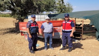 Korkutelide römork hırsızları yakalandı