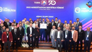 KTO, A Sınıfı Oda Akreditasyon Sertifikası aldı