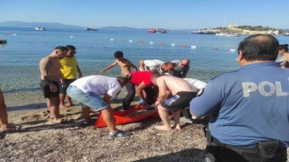 Kuşadasında bir turist boğuldu