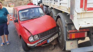Kuşadasında kaza ucuz atlatıldı