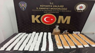 Kütahyada 7 bin 880 adet makaron ele geçirildi