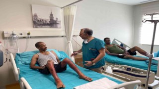 Libyadan Türkiyeye getirilen hastalar dehşet anlarını anlattı: Akrabalarım gözümün önünde yandı”