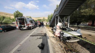 Malatyada feci kaza: 2 ölü, 2 yaralı