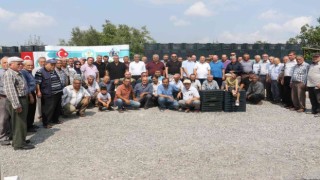 Manisada 72 bin zeytin kasası üreticilerle buluştu