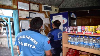 Manisada zabıtadan kantin denetimleri